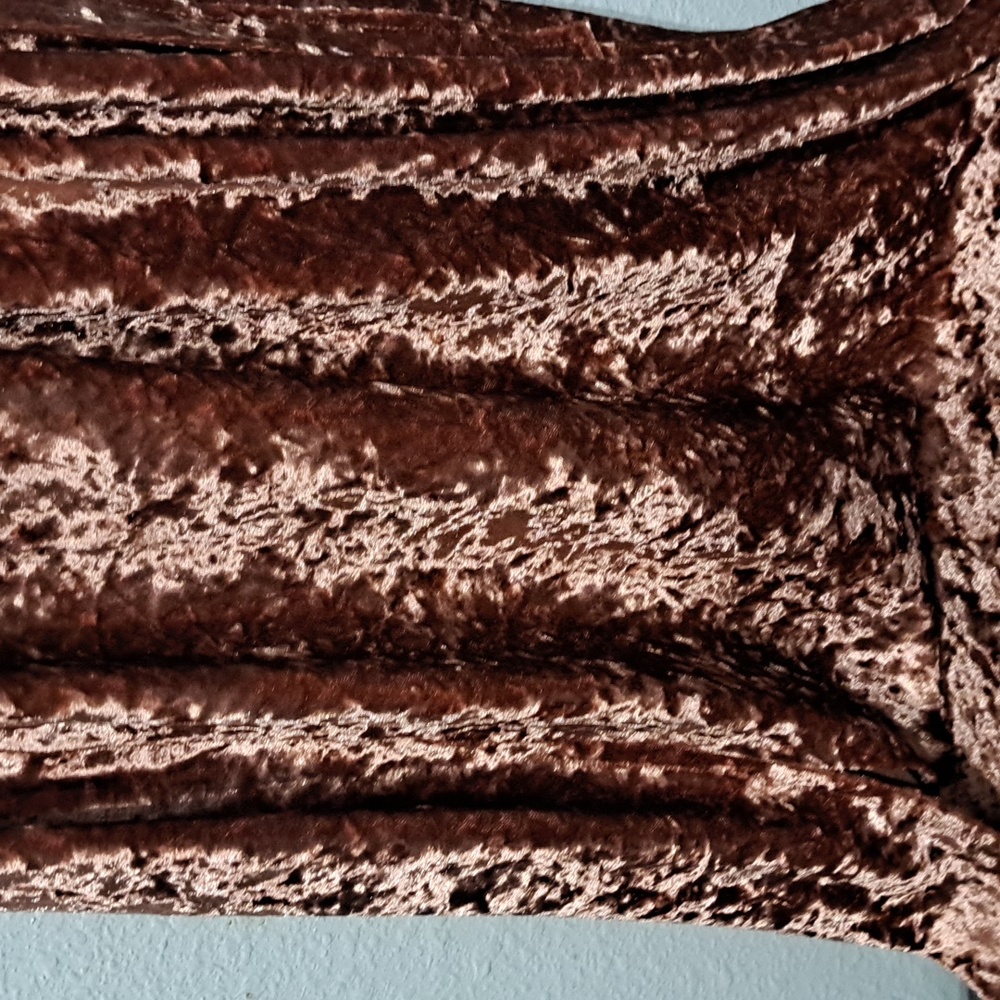 Adelyn Rae Zana Velvet Cowl Neck Slip Dress - Picture 6 of 11